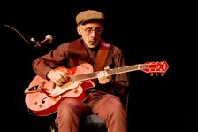 Lionel Phillippe, The Gogoville Blues Stars, Crawley Blues Club, Hawth, West Sussex, 18 Oct 2019. Creator: Brian O'Connor