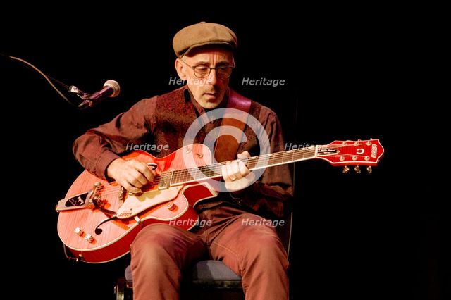 Lionel Phillippe, The Gogoville Blues Stars, Crawley Blues Club, Hawth, West Sussex, 18 Oct 2019. Creator: Brian O'Connor.