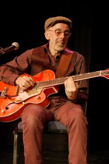 Lionel Phillippe, The Gogoville Blues Stars, Crawley Blues Club, Hawth, West Sussex, 18 Oct 2019. Creator: Brian O'Connor