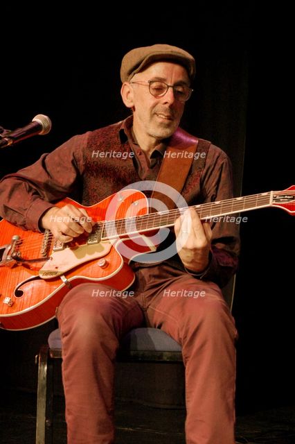Lionel Phillippe, The Gogoville Blues Stars, Crawley Blues Club, Hawth, West Sussex, 18 Oct 2019. Creator: Brian O'Connor.