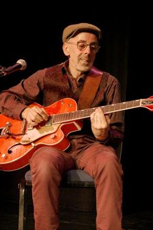 Lionel Phillippe, The Gogoville Blues Stars, Crawley Blues Club, Hawth, West Sussex, 18 Oct 2019. Creator: Brian O'Connor