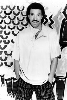 Lionel Richie (1949- ), American singer, 1988