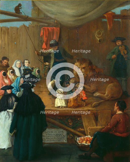 Lion's House or the Venice Carnival, 1762.