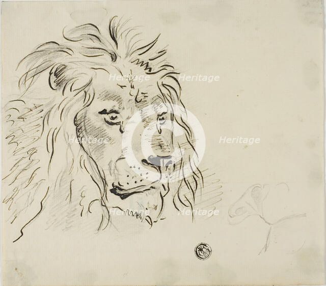 Lion's Head, n.d. Creator: Sawrey Gilpin.