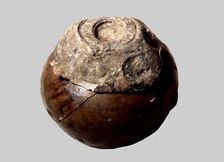 Lipsanoteca (reliquary as a box) of the consecration of Santa Eugenia de Berga, sealed by Bishop …