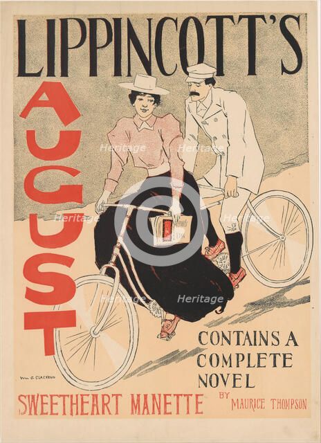 Lippincott's, 1894. Creator: Glackens, William James (1870-1938).