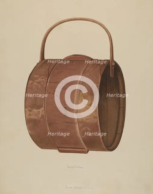 Liquor Container, 1938. Creator: Jacob Gielens.