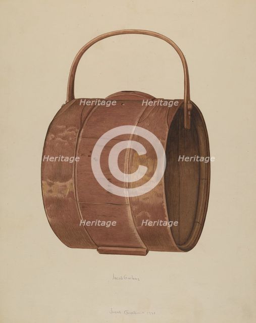 Liquor Container, 1938. Creator: Jacob Gielens.