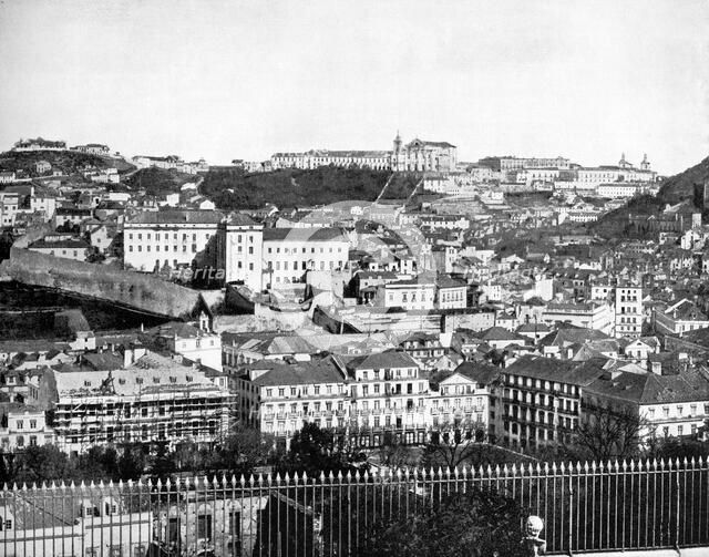 Lisbon, Portugal, 1893.Artist: John L Stoddard
