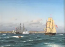 Lisbon Roads, 1827-1865. Creator: Carl Dahl