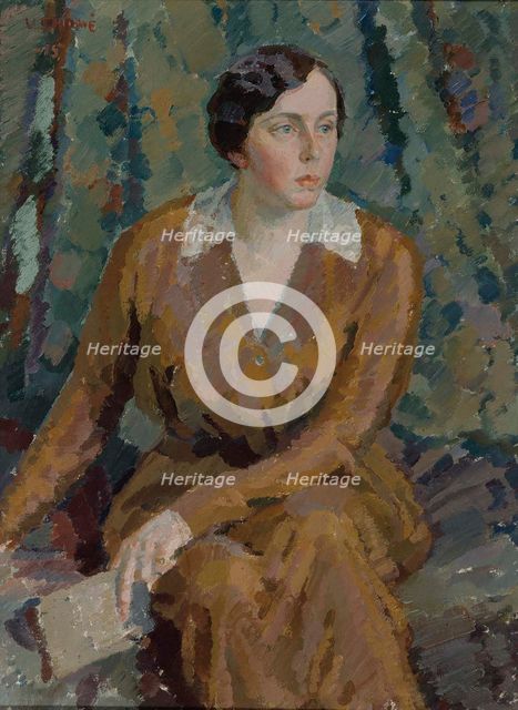 Lisbeth Candelin, 1915. Creator: Verner Thome.