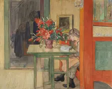 Lisbeth Reading. Creator: Carl Larsson