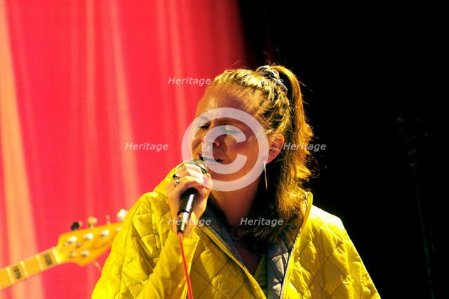 Liselotte Ostblom, Robert Mitchell True Think, Battle Jazz Festival, Battle, East Sussex, July 2023. Creator: Brian O'Connor.