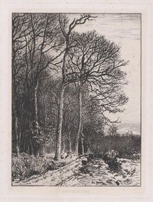 Lisière du Bois, 1846. Creator: Charles Emile Jacque