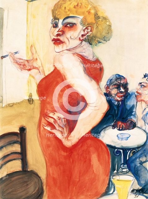 Lissy, 1931. Creator: Lohse-Wächtler, Elfriede (1899-1940).