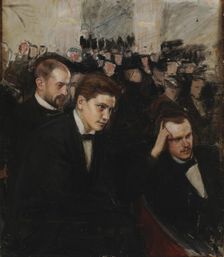 Listeners of Music, 1897. Creator: Magnus Enckell