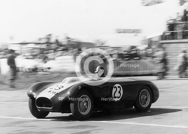 Lister, Scott Brown, Silverstone 1955. Creator: Unknown.