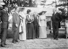 L.L. Bonheur; Mrs. Cochran [i.e., Cockran]; O. Straus & wife; Mrs. T. Roosevelt, Jr.; B..., 1912. Creator: Bain News Service