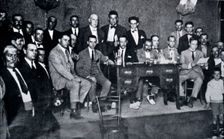 Lluís Companys as president of a rabassaire rally, held in 1922