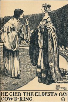 llustration to The Twa Sisters o Binnorie, c1900. Artist: Eleanor Fortescue-Brickdale
