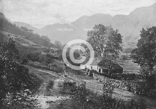 'Llyn Crafnant Valley, Above Trefriw', c1896. Artist: I Slater.