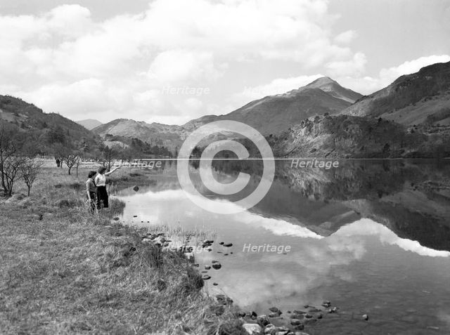 Llyn Gwynant, Caernarvon, Wales, c1955. Creator: Arthur Charles Kirby Ware.