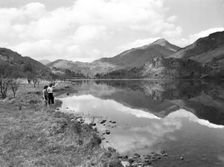 Llyn Gwynant, Caernarvon, Wales, c1955. Creator: Arthur Charles Kirby Ware