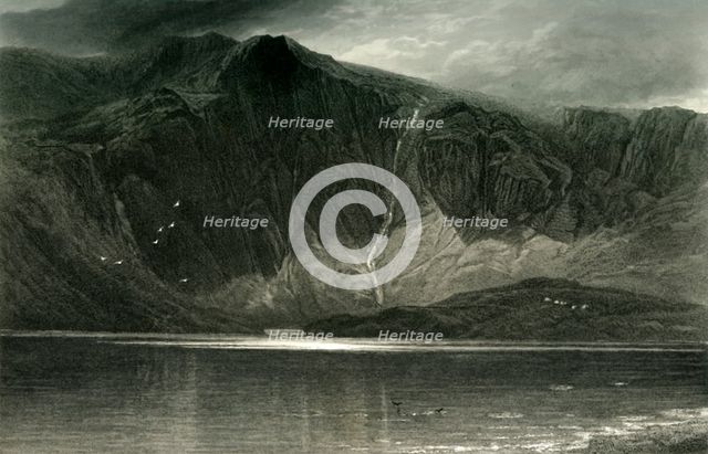 'Llyn Idwal', c1870.