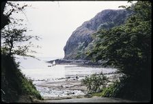 Llanbedrog Beach, Caernarvonshire, North Wales, 1964. Creator: Norman Barnard