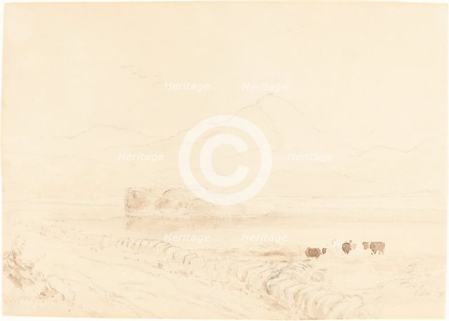 Llanberis. Creators: David Cox, David Cox the elder.