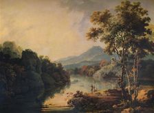 Llanberis Lake and Dolbardarn Castle 1766, (1938). Artist: Richard Wilson