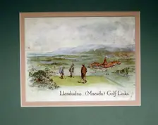 Llandudno (Maesdu) Golf Links Wales. Creator: Unknown