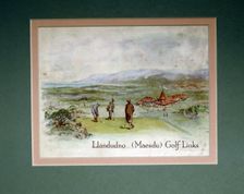 Llandudno (Maesdu) Golf Links Wales. Creator: Unknown