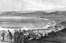 Llandudno new waterworks: Llandudno and Little Orme's Head, 1880. Creator: Unknown