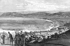 Llandudno new waterworks: Llandudno and Little Orme's Head, 1880. Creator: Unknown