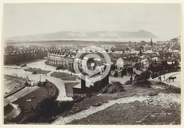 Llandudno and Conway Bay, 1860/94. Creator: Francis Bedford.