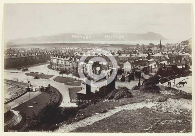 Llandudno and Conway Bay, 1860/94. Creator: Francis Bedford.