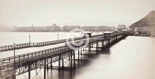 Llandudno From The Pier-Head (681), Printed 1860 circa. Creator: Francis Bedford.