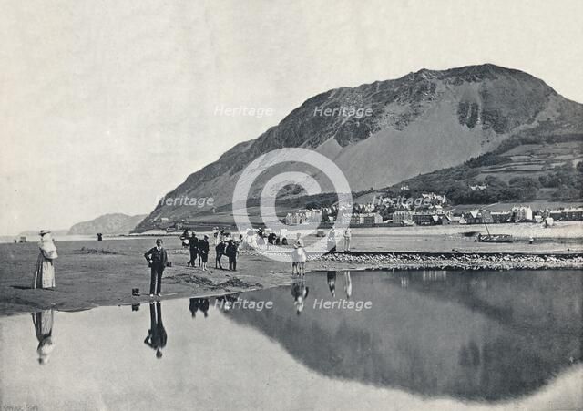 'Llanfairechan - The Village and Penmaenmawr Mountain', 1895. Artist: Unknown.
