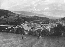 Llangollen and Crow Castle, c1900. Artist: Lettsome & Sons