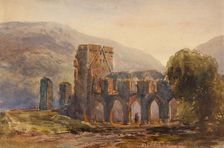 Llanthony Abbey, 1825-45. Creator: David Cox the Elder