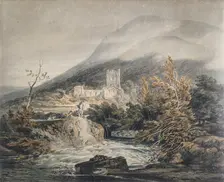 Llanthony Abbey, Monmouthshire, about 1792. Creator: JMW Turner