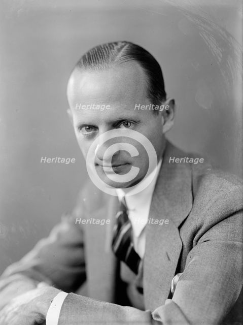 Llewellyn, George H. - Portrait, 1933. Creator: Harris & Ewing.