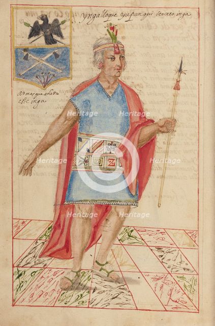 Lloque Yupanqui, completed in 1616. Creator: Unknown.