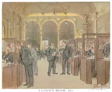 Lloyd's Room. 1927 - As Seen by a Punch Artist (1928)