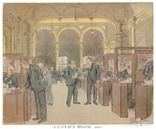 Lloyd's Room. 1927 - As Seen by a Punch Artist (1928)