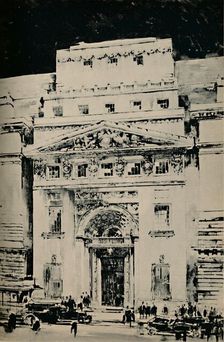 Lloyd's New Building: Entrance in Leadenhall Street 1928