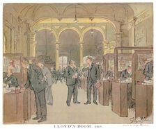 Lloyd's Room. 1927 - As Seen by a Punch Artist (1928)