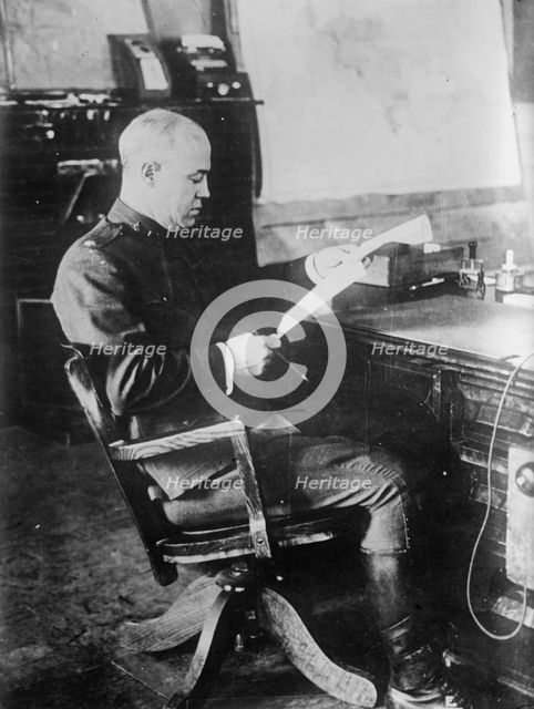 Lt. Col. O.P. Robinson, 1918. Creator: Bain News Service.