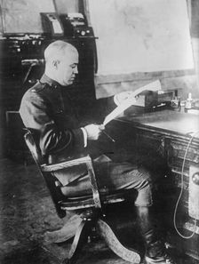 Lt. Col. O.P. Robinson, 1918. Creator: Bain News Service